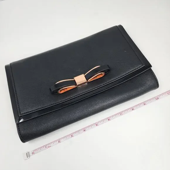 Ted Baker Black Leather Wallet - Picture 10 of 11